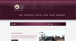 Desktop Screenshot of bonne-yoga-club.com